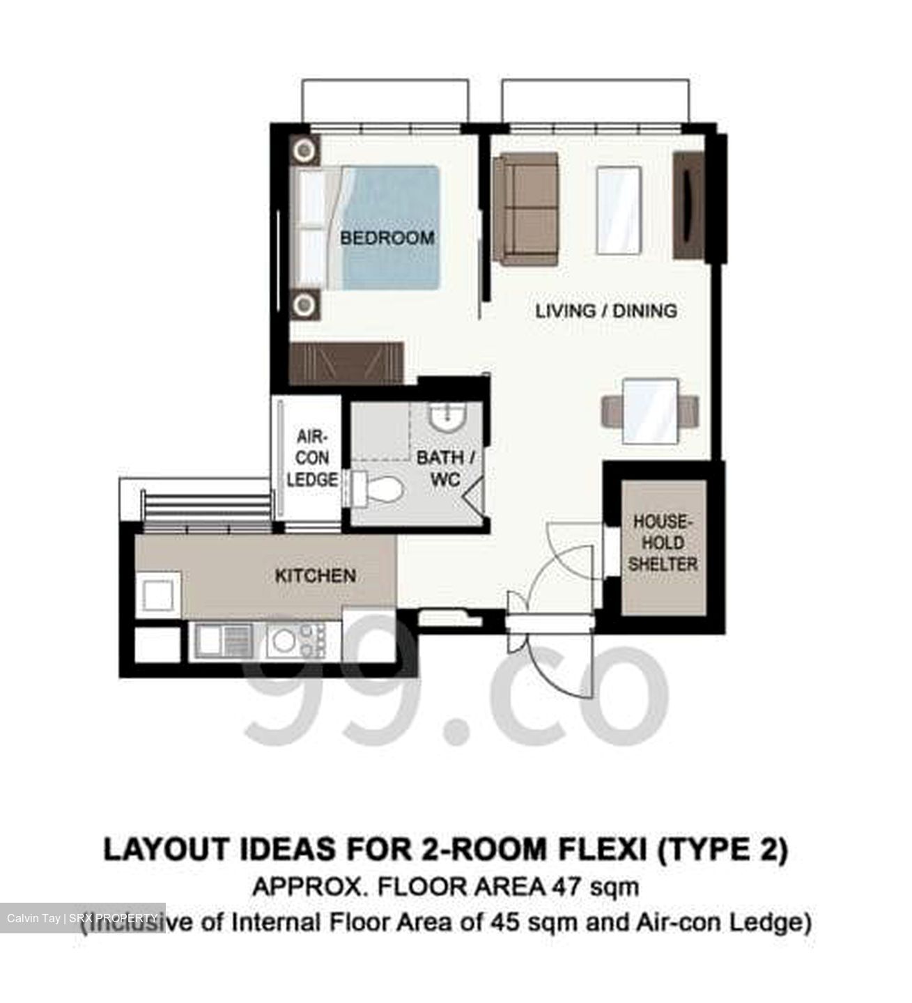 Blk 467A West Plains @ Bukit Batok (Bukit Batok), HDB 2 Rooms #608648651
